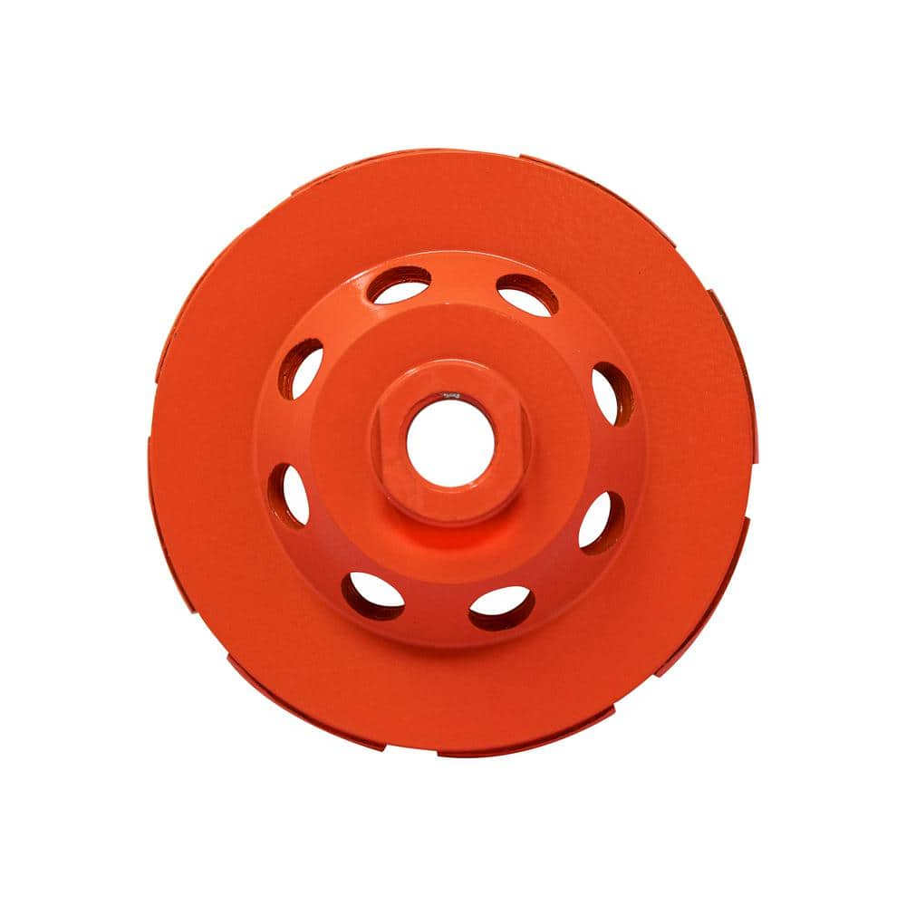 RIDGID 4 in. Diamond Double Row Cup Wheel HD-AWD40