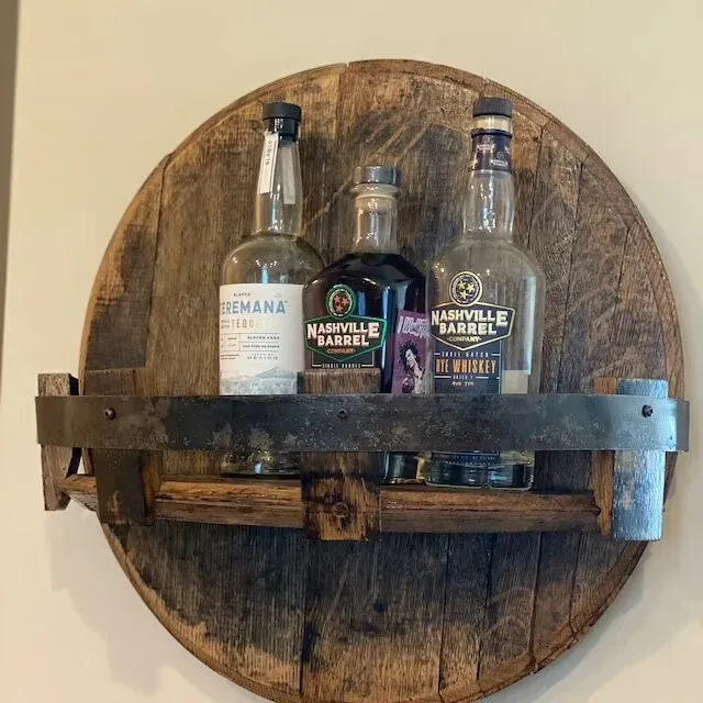 Buy More Save More! 🔥🔥Bourbon whiskey barrel shelf - Free Shippi