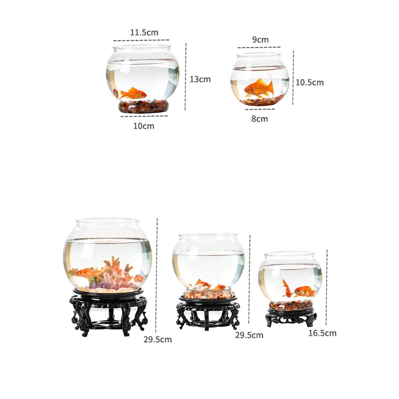 Fish Bowl Display Stand Bracket Aquarium Fishes Tank Holder 16cmx11cm