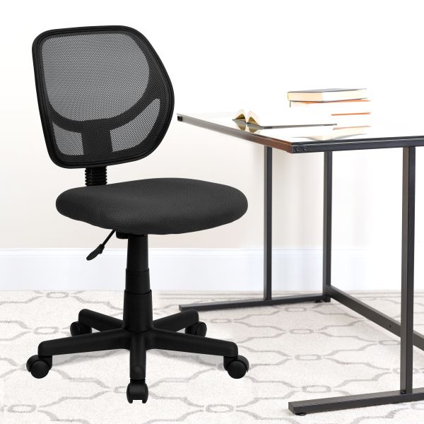 Flash Furniture Gray Mesh Swivel Task Chair