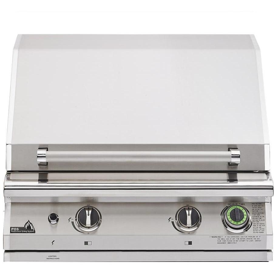 PGS T-Series Commercial 30-Inch Built-In Natural Gas Grill With Timer