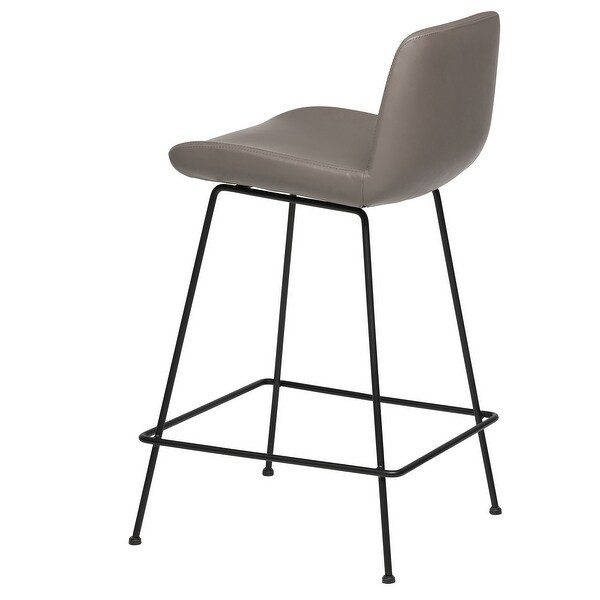 Capri Modern Leatherette Bar and Counter Stool