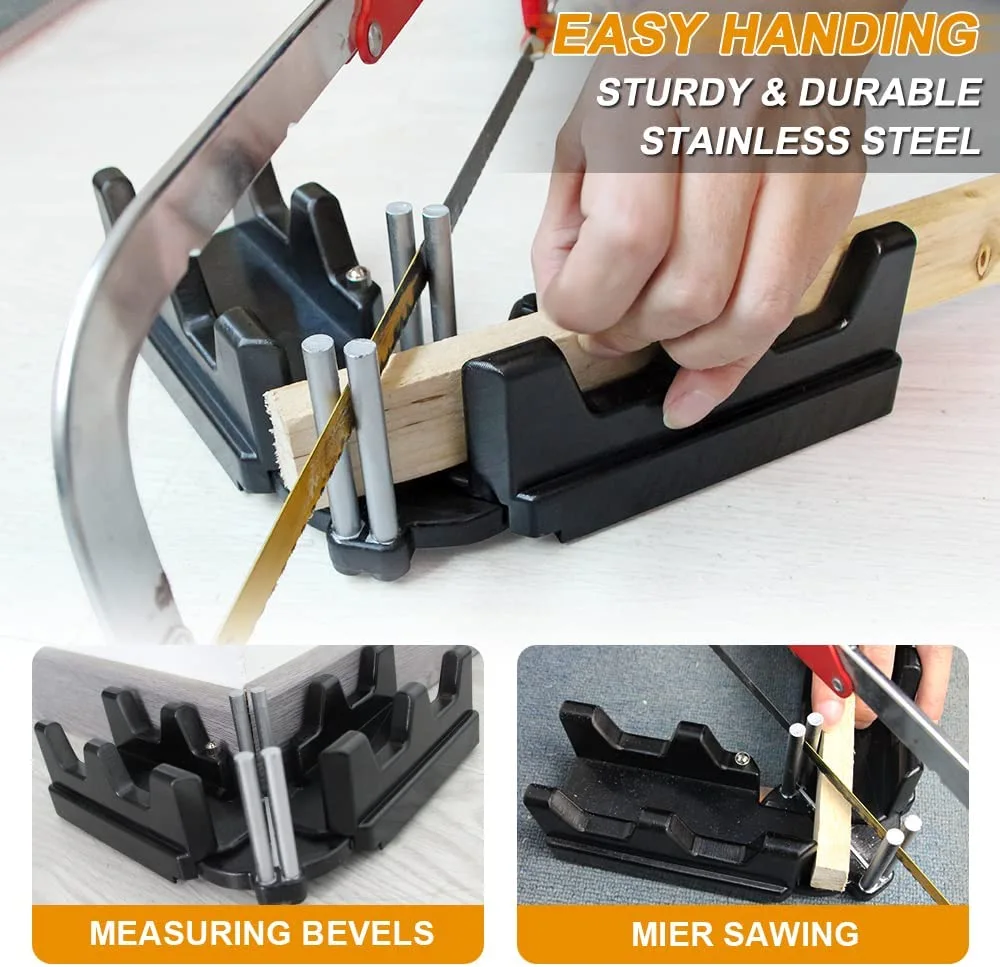 (🔥  Promotion 47% OFF) - 2-in-1 Mitre Measuring Cutting Tool