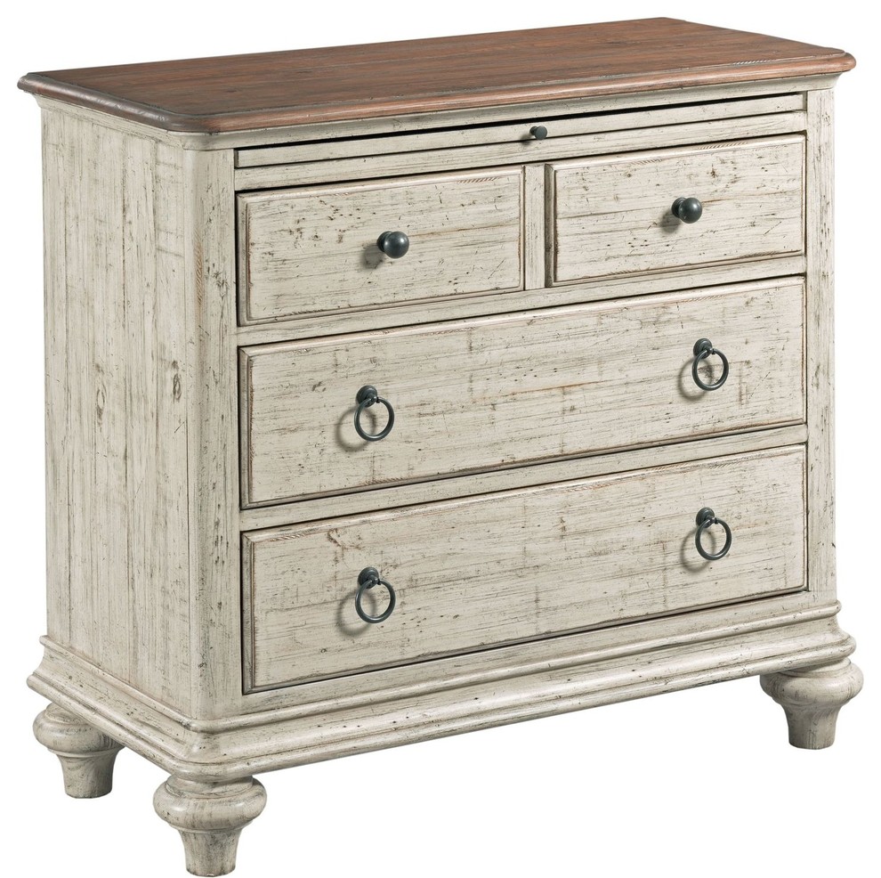 Kincaid Furniture Weatherford Baldwin Bachelors Chest  Cornsilk   Farmhouse   Accent Chests And Cabinets   by Unlimited Furniture Group  Houzz