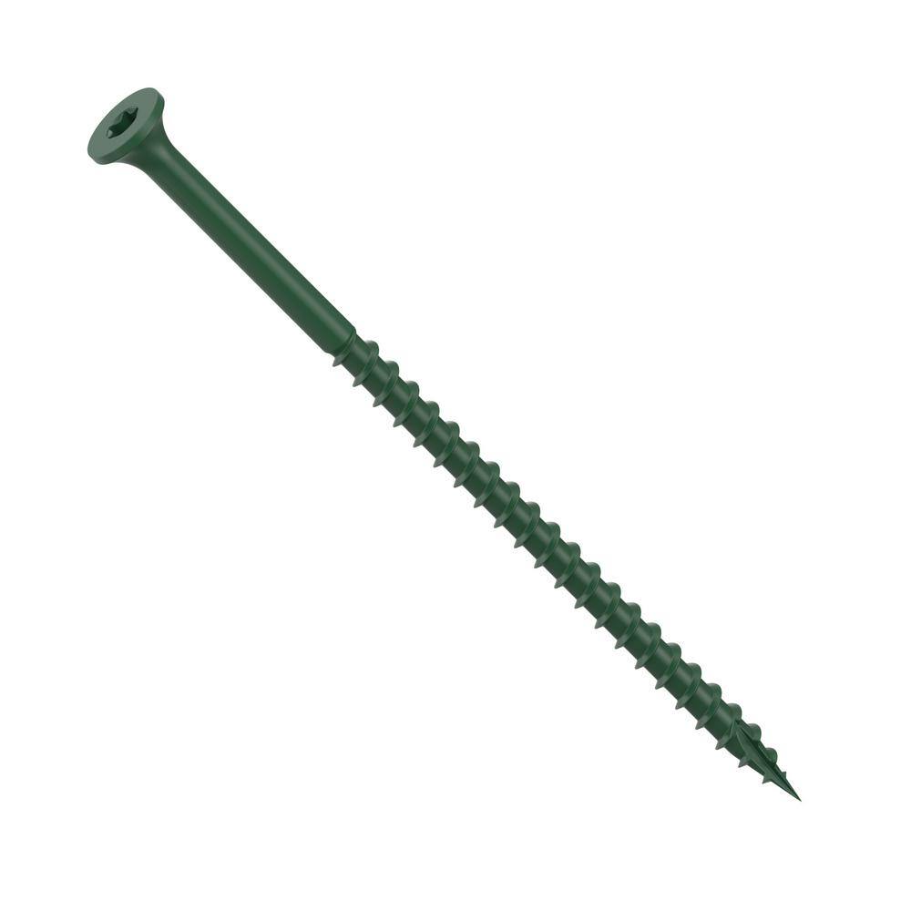 CAMO 4 in. #10 ProTech Green Premium Star Drive Bugle-Head Deck Screws (1350-Count) 0341209