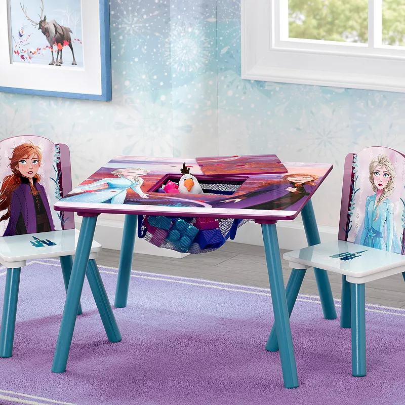 Disney's Frozen 2 Table and Chair Set with Storage by Delta Children