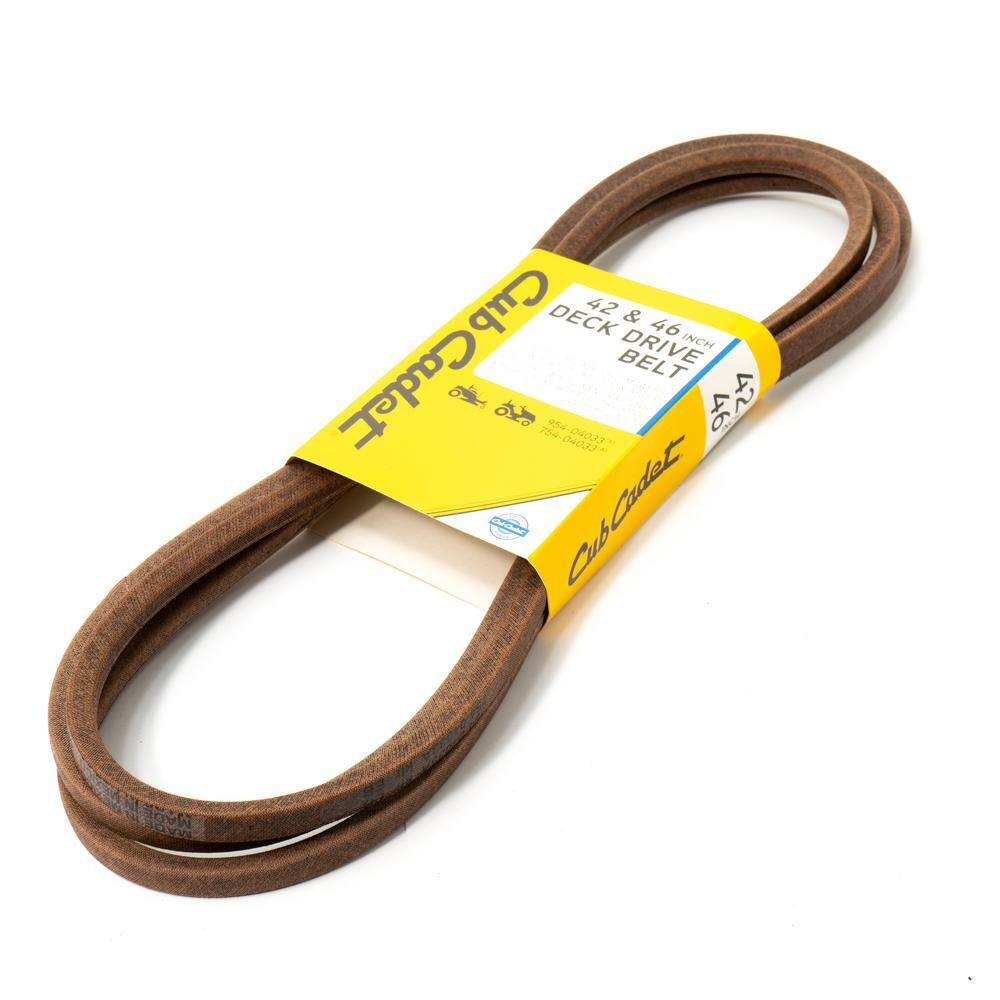 Cub Cadet Original Equipment Deck Drive Belt for Select 42 in. Zero Turns and Select 46 in. Lawn Mowers OE# 954-04033 OCC-754-04033