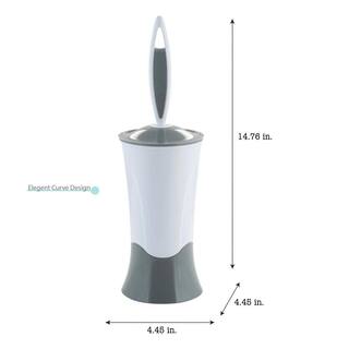 Bath Bliss Curve Design Toilet Brush and Holder 10116