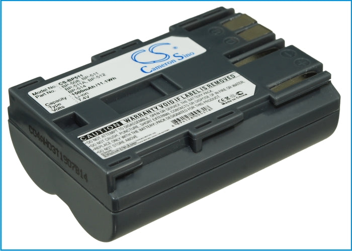 Canon DMMV100X DMMV100Xi DMMV30 DMMV40 1500mAh Replacement Battery BatteryClerkcom Camera