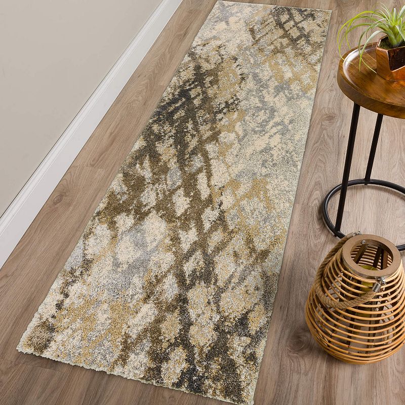 Addison Barkley Distressed Crosshatch Rug