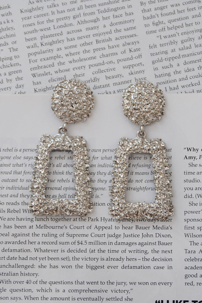 Imperial Beach Earrings Silver