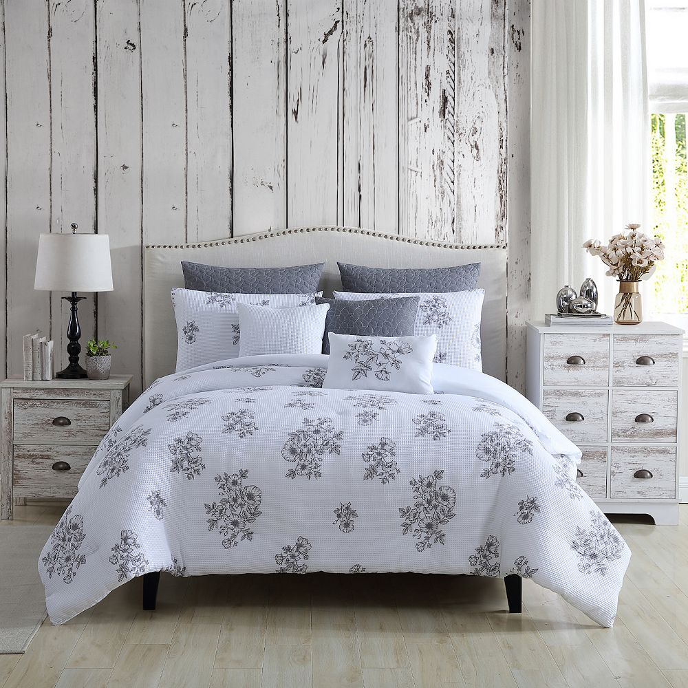 Marie Claire Alexa Comforter Set with Shams and Decorative Pillows