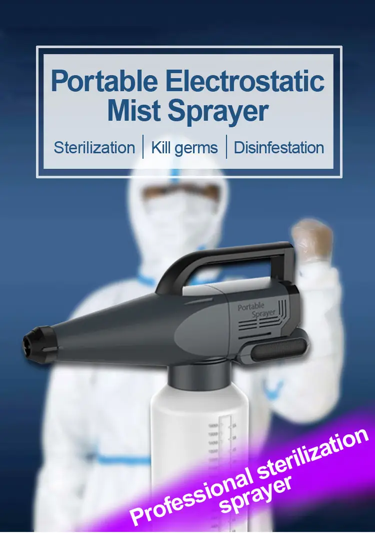 2020 New Portable Sterilization Automatic Mist Sprayer With Pump for Misting Disinfection Agriculture Pest Control