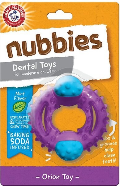 Arm and Hammer Nubbies Orion Bone Dental Dog Toy