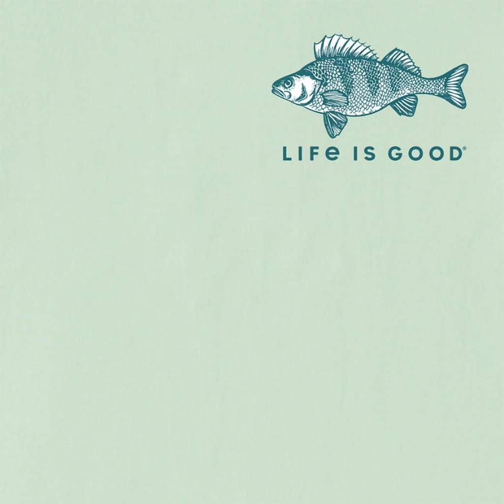 Life Is Good  Men's Diversified Freshwater Catches Crusher Tee