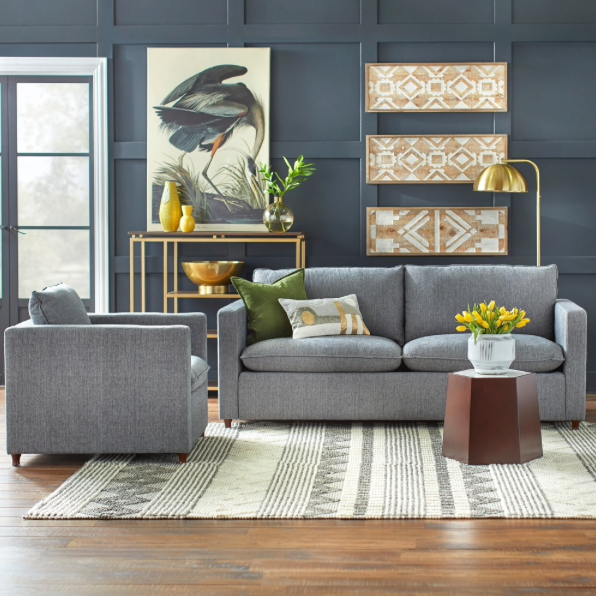 angelo:HOME Ricki Sofa in Grey