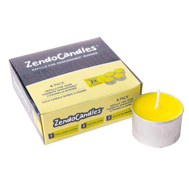 CITRONELLA CANDLES 4PK