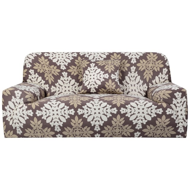 Piccocasa Printed Sofa Cover Stretch Couch Covers Sofa Slipcover For Cushion Couch Slipcovers With One Free Pillowcase