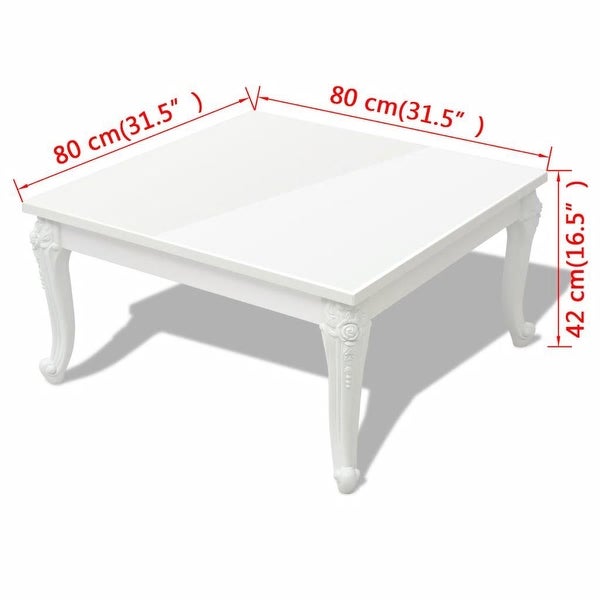 Square Coffee Table Sofa Table 31.5