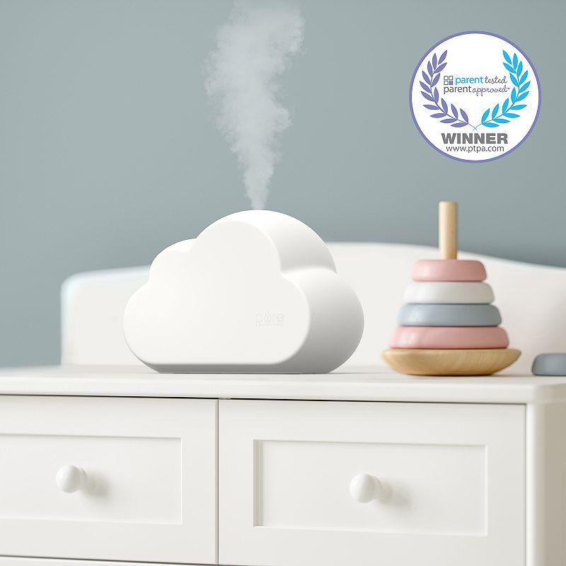 Pure Enrichment MistAire Cloud Ultrasonic Cool Mist Humidifier and Mood Light