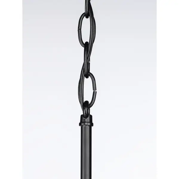 Seneca Collection 5-Light Matte Black Farmhouse Chandelier Light - N/A Shopping - The Best Deals on Chandeliers