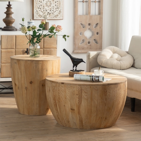 Bucket Shaped Coffee Table