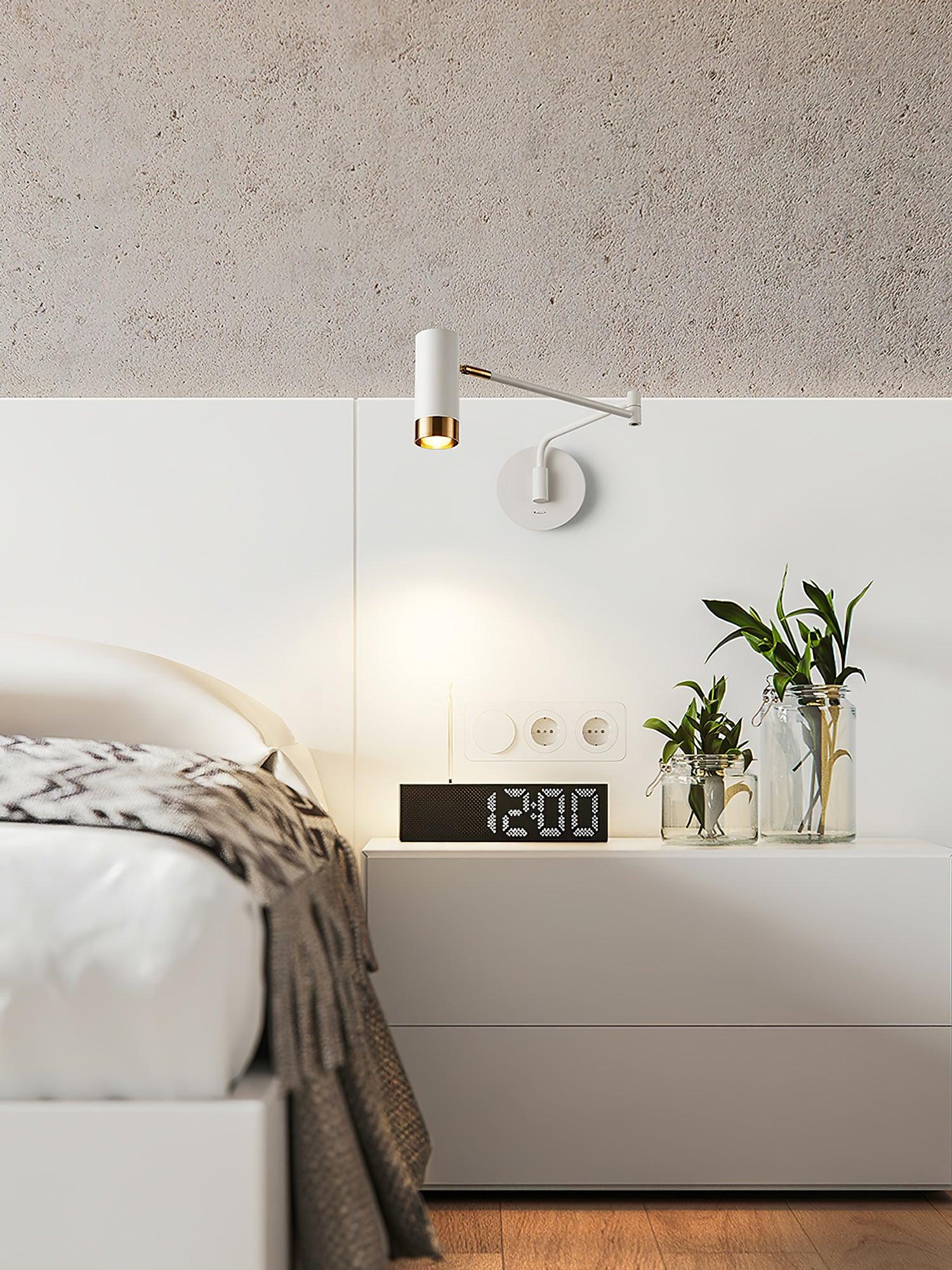 Ridge Arm Wall Lamp