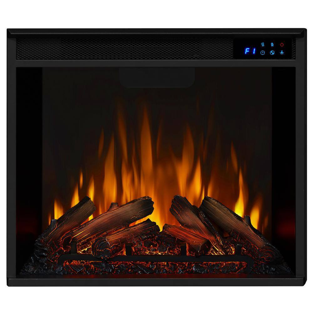 Real Flame Ashley 48 in. Electric Fireplace in Blackwash 7100E-BW