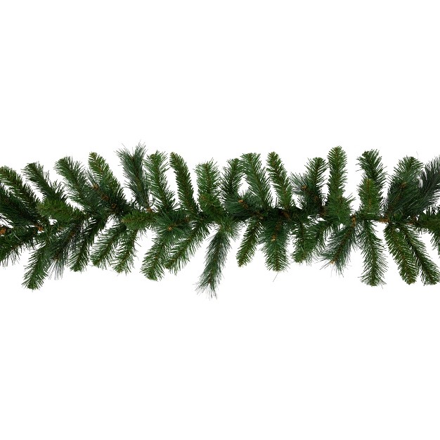 Mixed Green Beaver Pine Artificial Christmas Garland Unlit