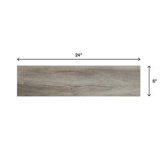 Lifeproof Shadow Wood 6 in. x 24 in. Porcelain Floor and Wall Tile (14.55 sq. ft.  case) LP33624HD1PR