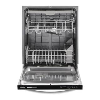 Whirlpool 24 in. Fingerprint Resistant Stainless Steel Top Control Dishwasher with 3rd Rack WDT730HAMZ