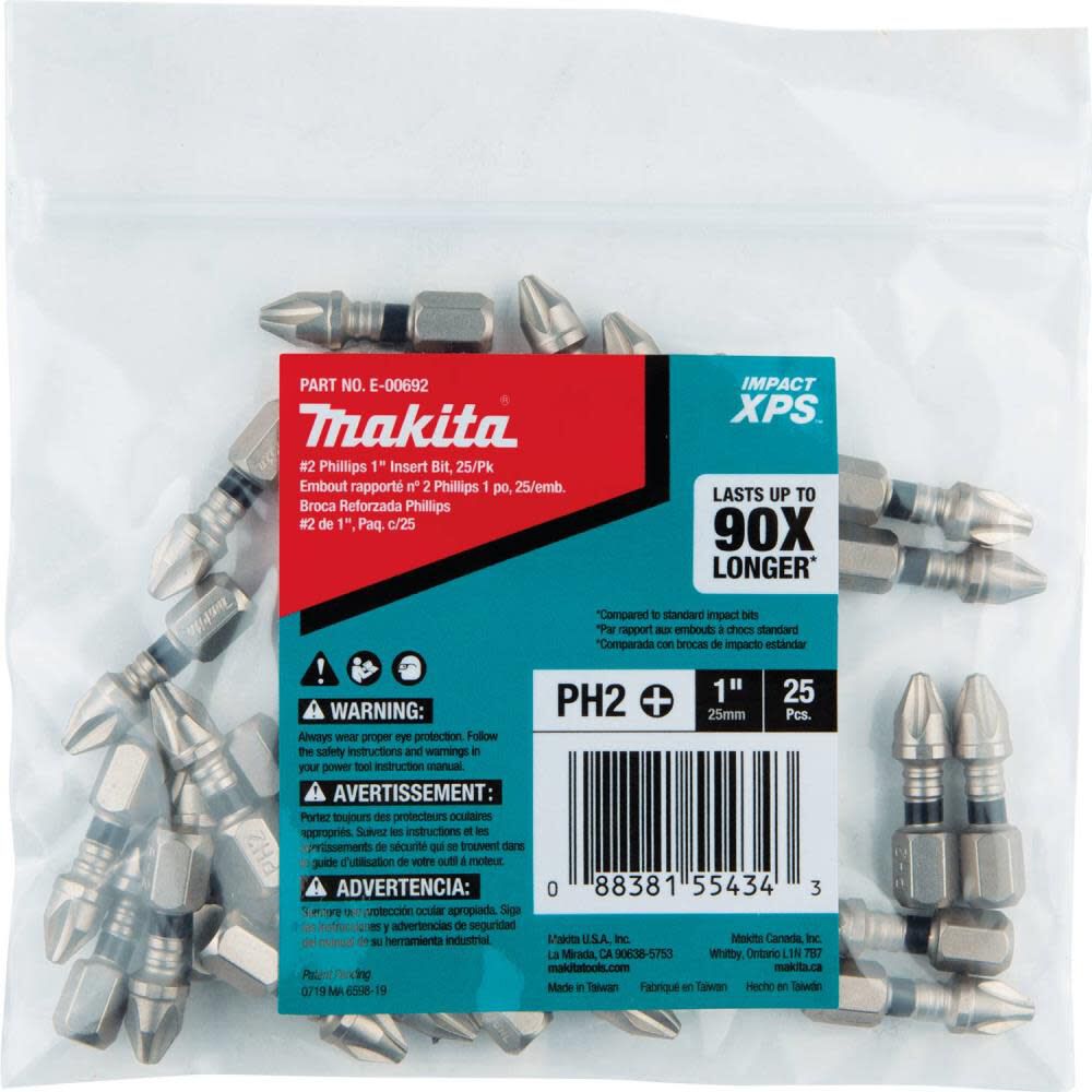 Makita Impact XPS #2 Phillips 1