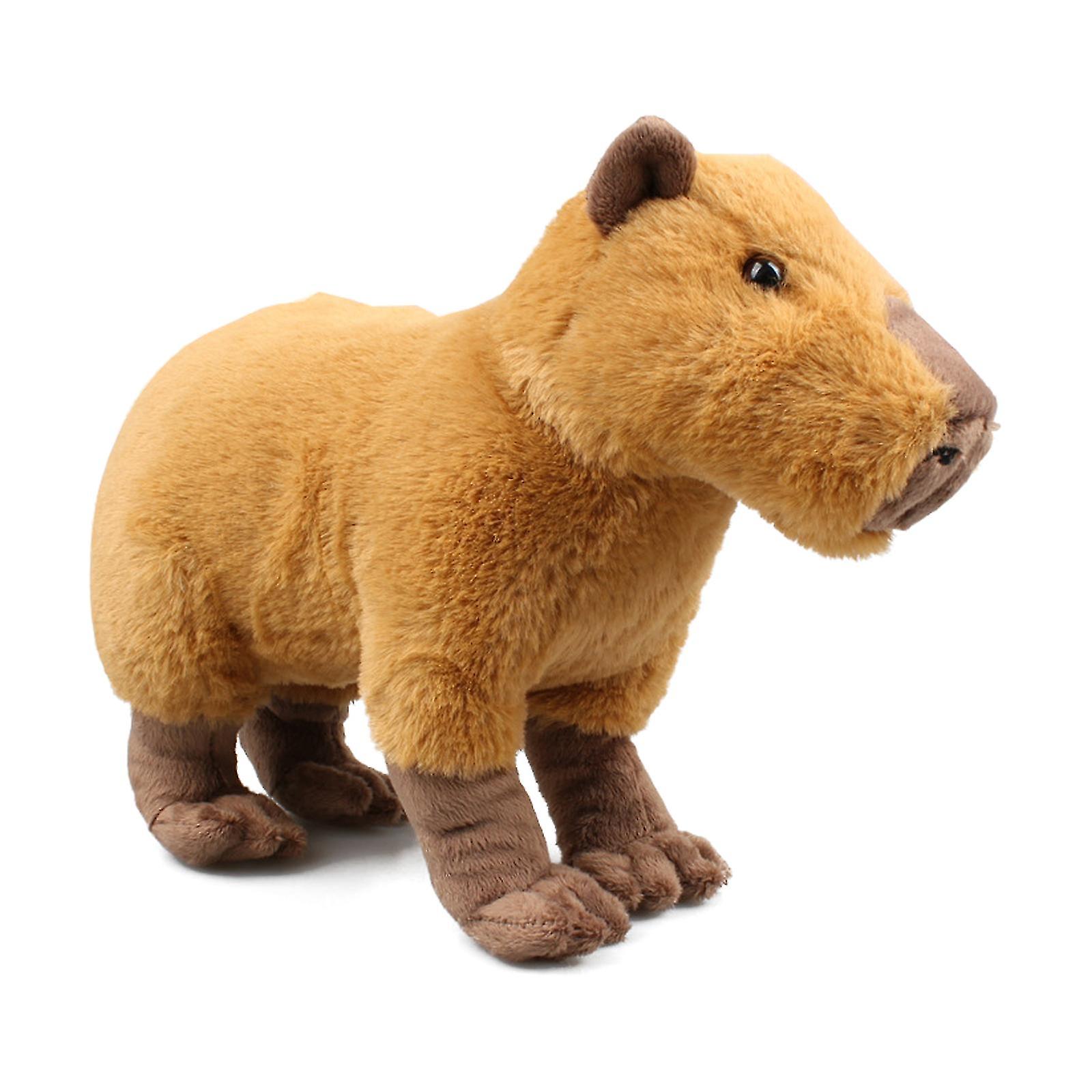 30cm Capybara Plush Toy， Realistic Capybara Stuffed Animal， Lifelike Rodent Capybara Plush Toys