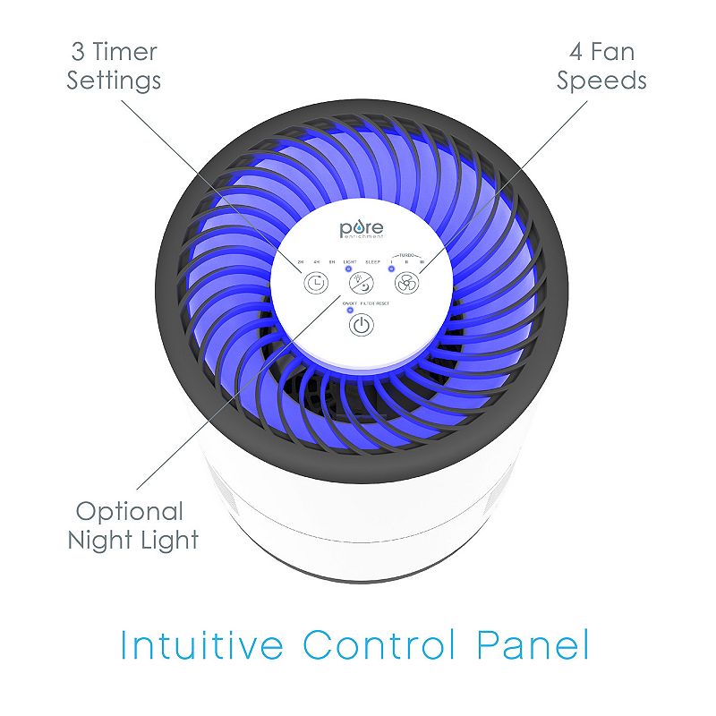 Pure Enrichment MistAire Eva 4-Speed Evaporative Humidifier