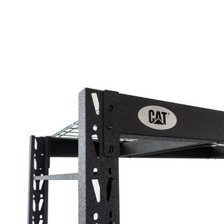 CAT 72 in. x 48 in. Industrial Heavy Duty 4 Tier Adjustable Steel Shelving CAT-481872S4WR