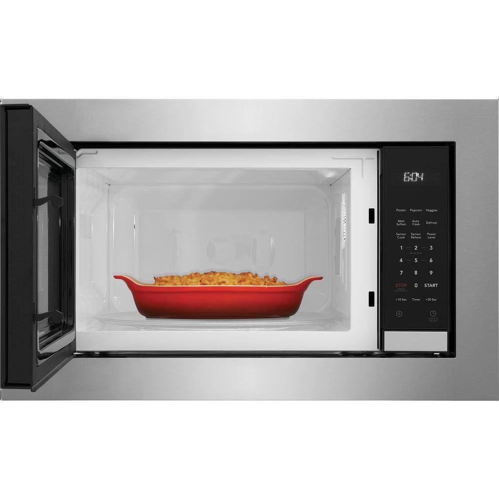 FRIGIDAIRE GALLERY 30 in. Trim Kit for Built-In Microwave Oven in Stainless Steel GMTK3068AF