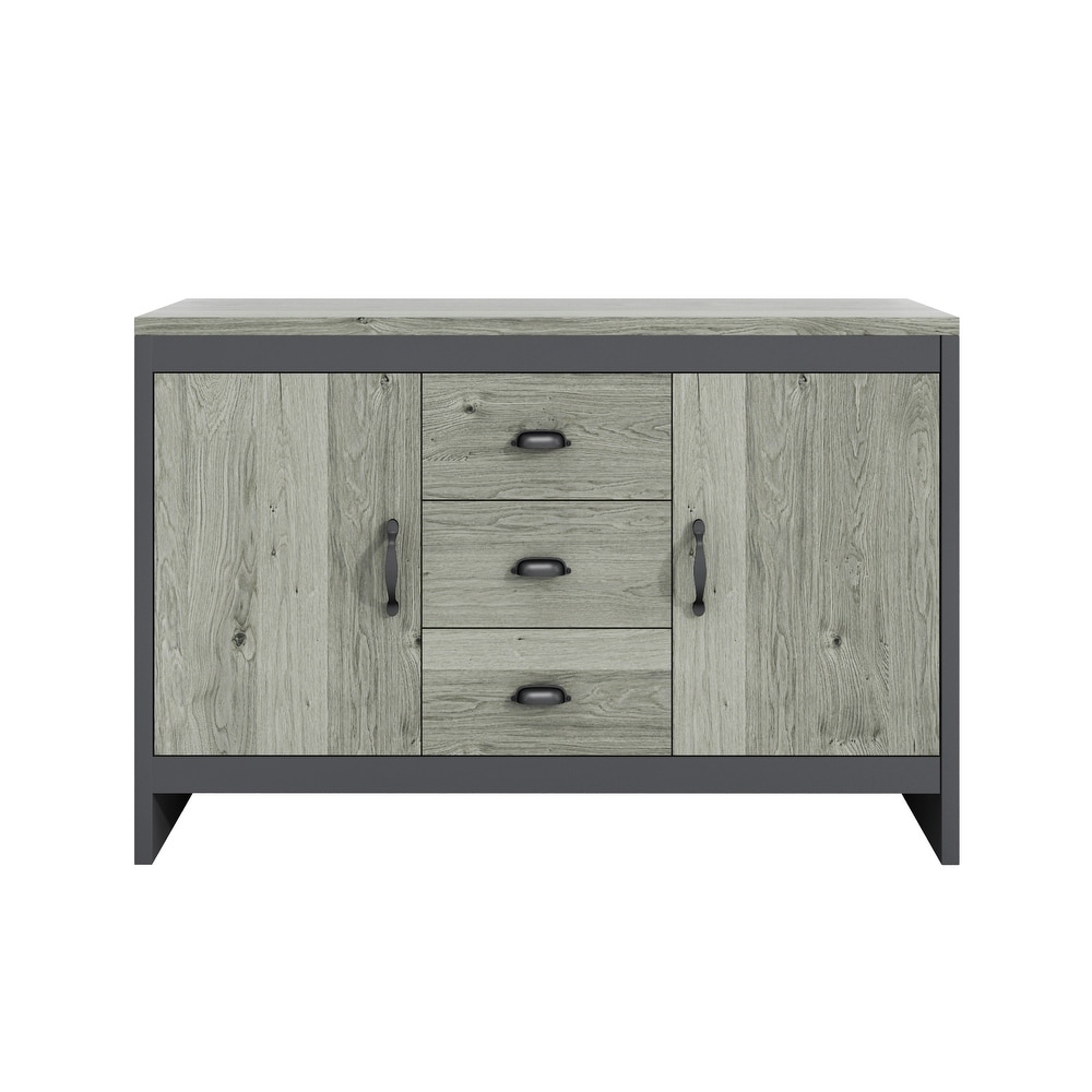 Gray Storage cabinet with drawers