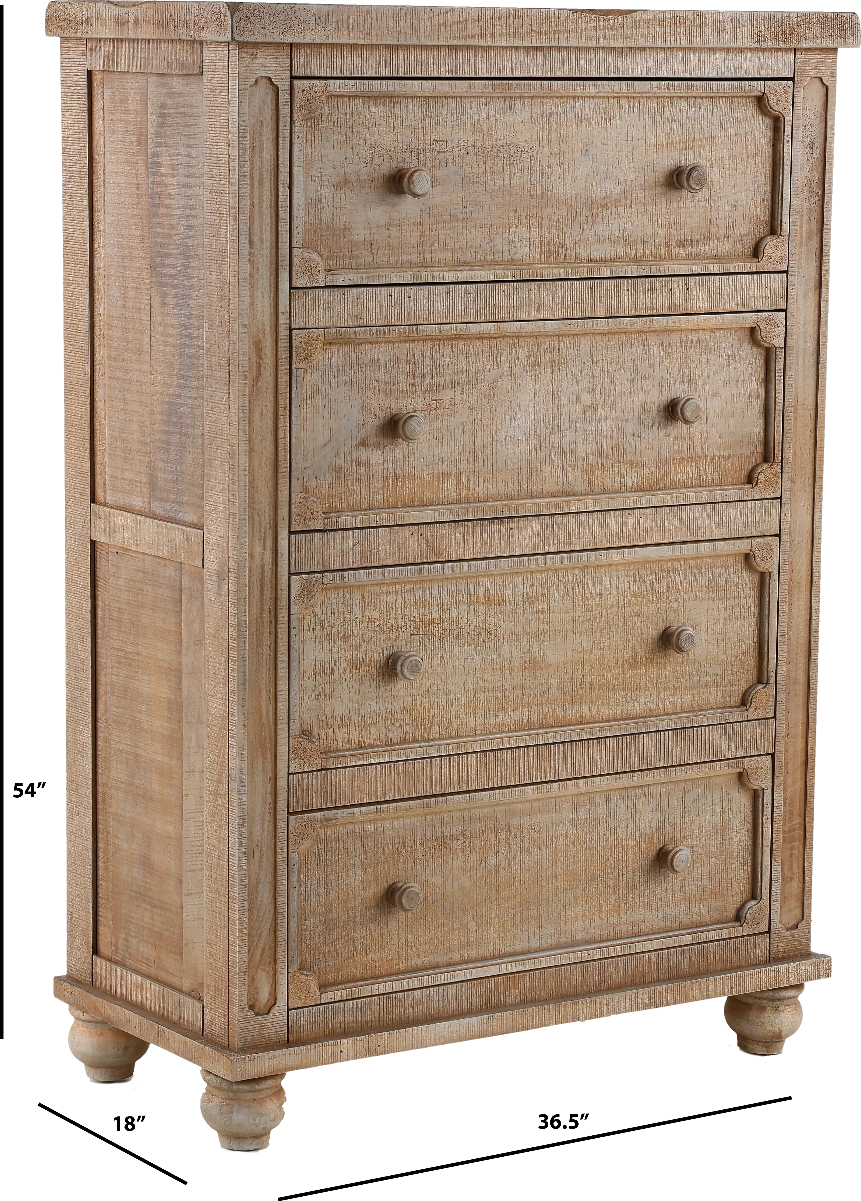 Aruba Natural Chest of Drawers