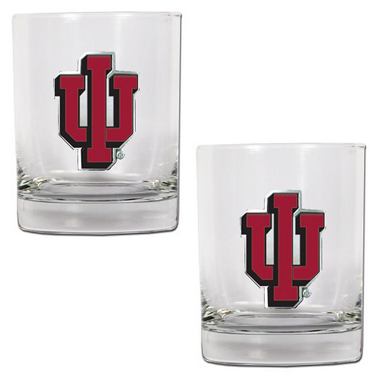 Indiana Hoosiers 2-pc. Rocks Glass Set