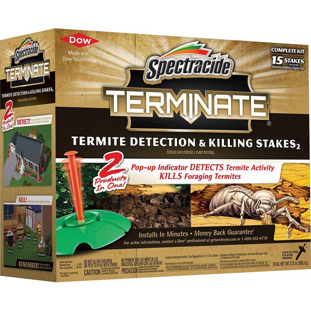 Spectracide Terminate Termite Detection and Killing Stakes (15-Count) HG-96115-3