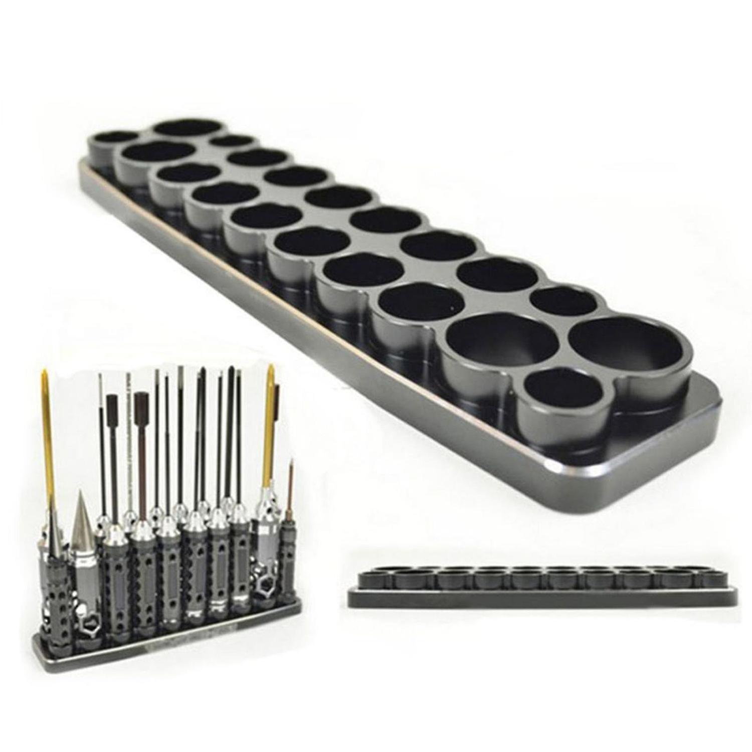 Tools Organizer Stand Holder 20 Holes Tools Rack Universal Screwdrivers Bracket