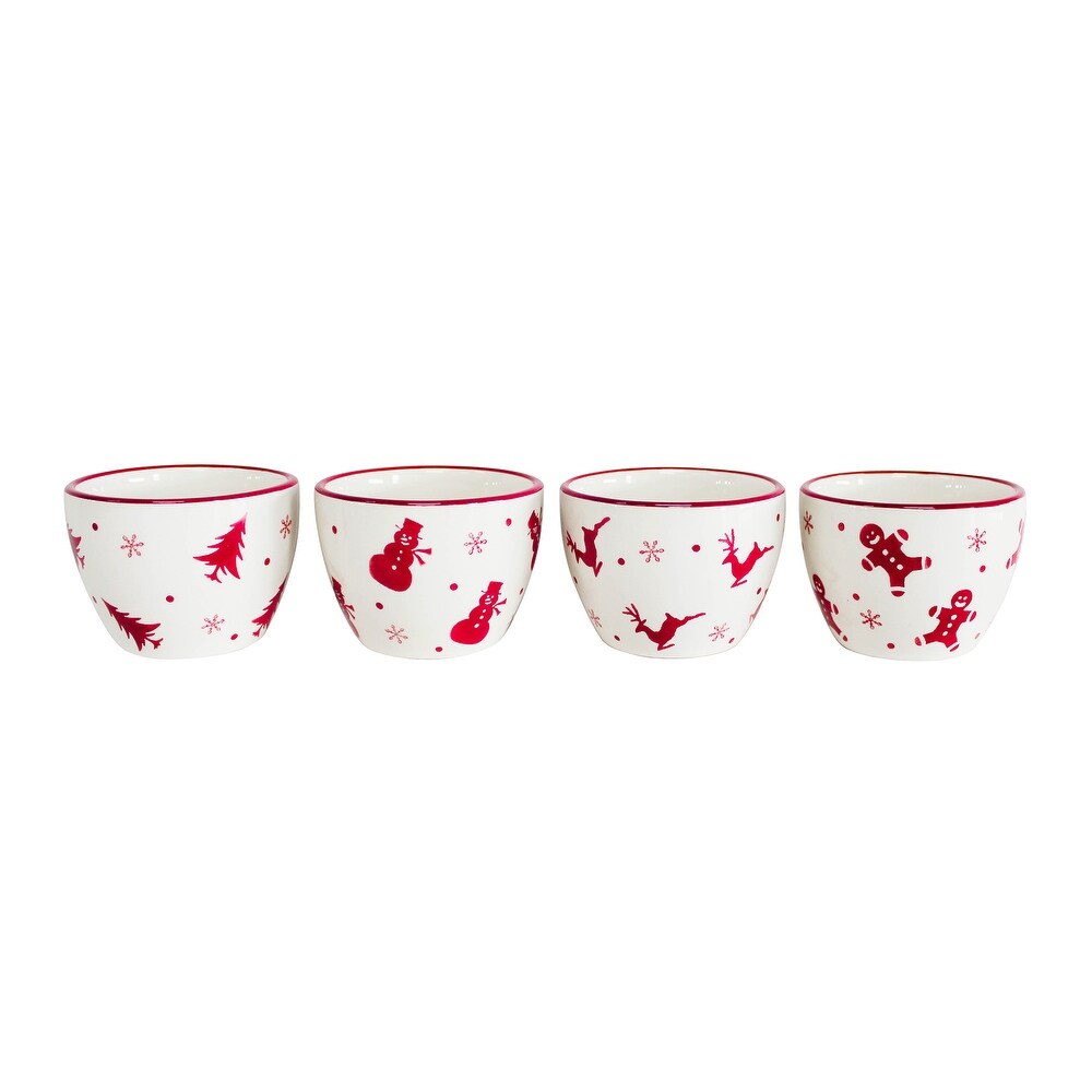 Euro Ceramica Winterfest Holiday Entertaining Set