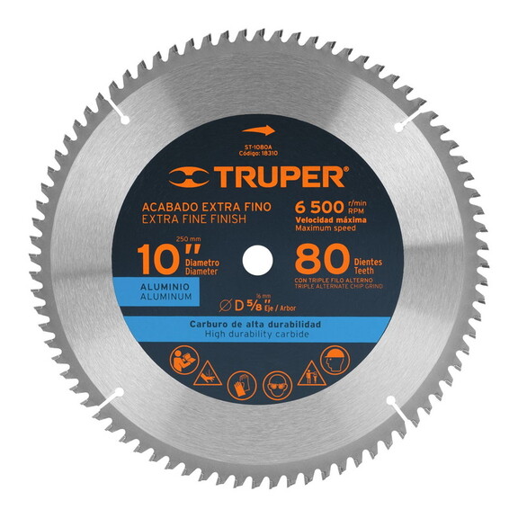 Truper 18313 10 X 5/8 100 Teeth Circular Saw Blad...