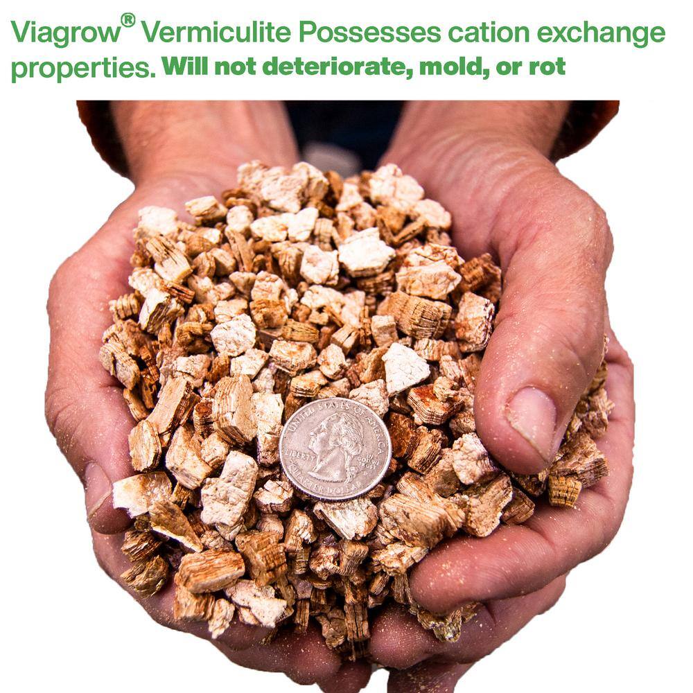 Viagrow Vermiculite Coarse and Chunky (4 cubic foot bag25.71 US gallons113 l) VERCH4