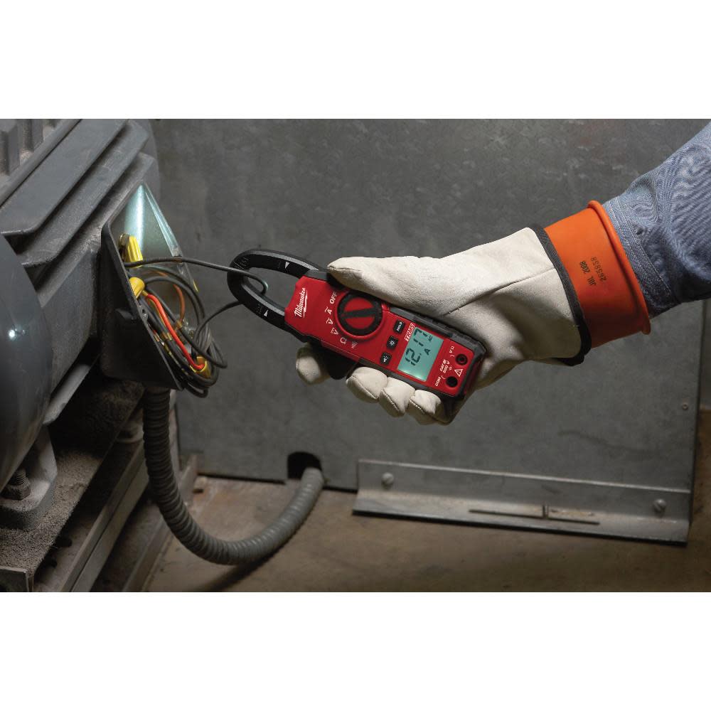 Heavy-Duty True-RMS 400 Amp Electrical Clamp Meter ;