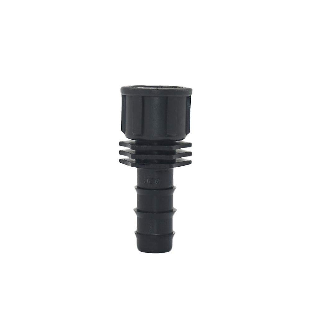 16mm 20mm 25mm 32mm Hose Barb Thread Connector 1/2 3/4 1inch Male Female Thread Pe Tube Fitting Plastic Hose Adapter