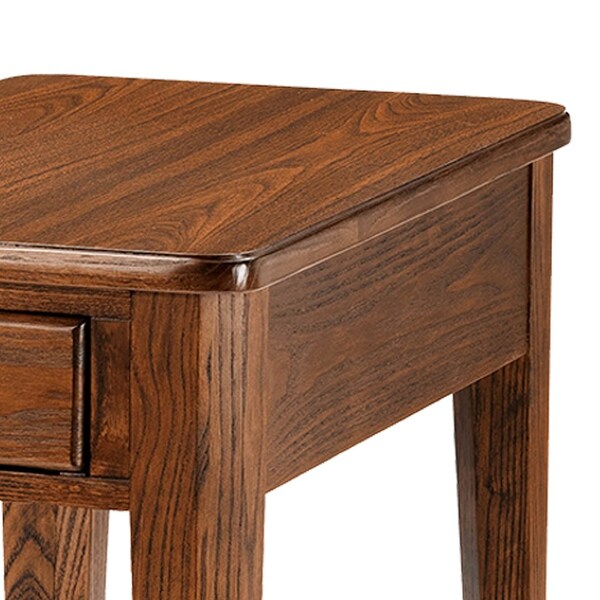 Chromcraft Peter Revington End Table in Walnut Finish