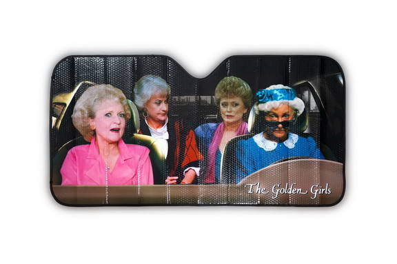 The Golden Girls Car Sunshade with Sophia Driving ...