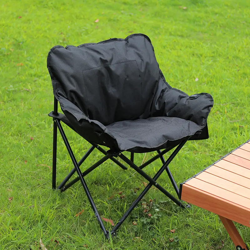 Portable luxury outdoor oversized seat warmth chair folding sofa chairs for winter camping hiking fishing home