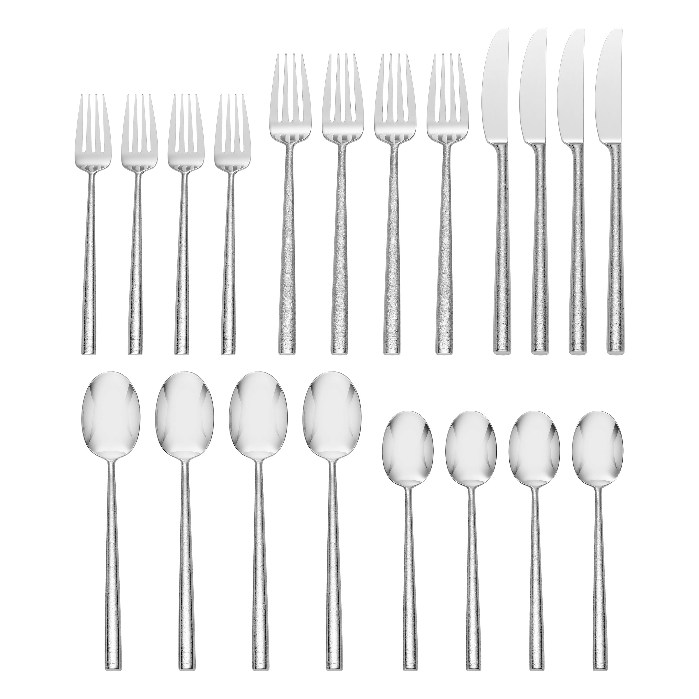 Summit 20 Piece Everyday Flatware Set